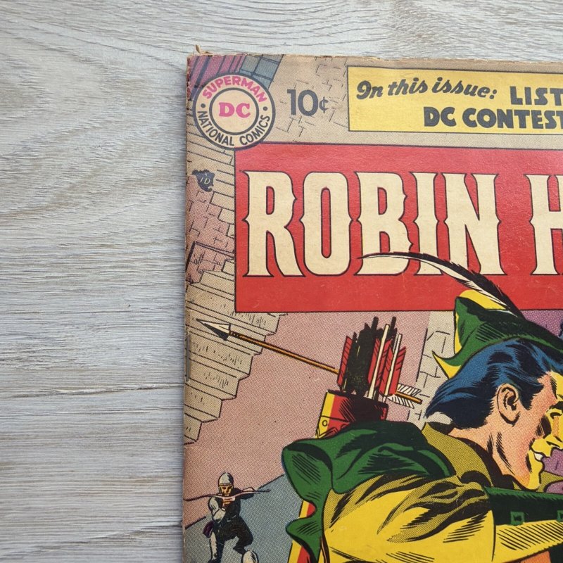 Robin Hood #9 1957 DC VG