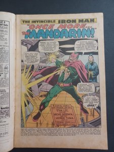 The Invincible Iron Man #10 - Mandarin - 1969 - VG
