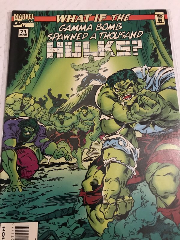 WHAT IF ? Vol. 2 #71 : Marvel 5/95 VF/NM; 1000 Gamma Bomb HULKS