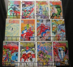 CLANDESTINE 1-12 (1994-1995) 1-6 Alan Davis SLINGS & ARROWS pick