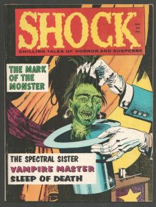 Shock Vol. 2 # 4-1970-Stanley-Dismembered & rotting cover-Vampire Mask-Pre-...