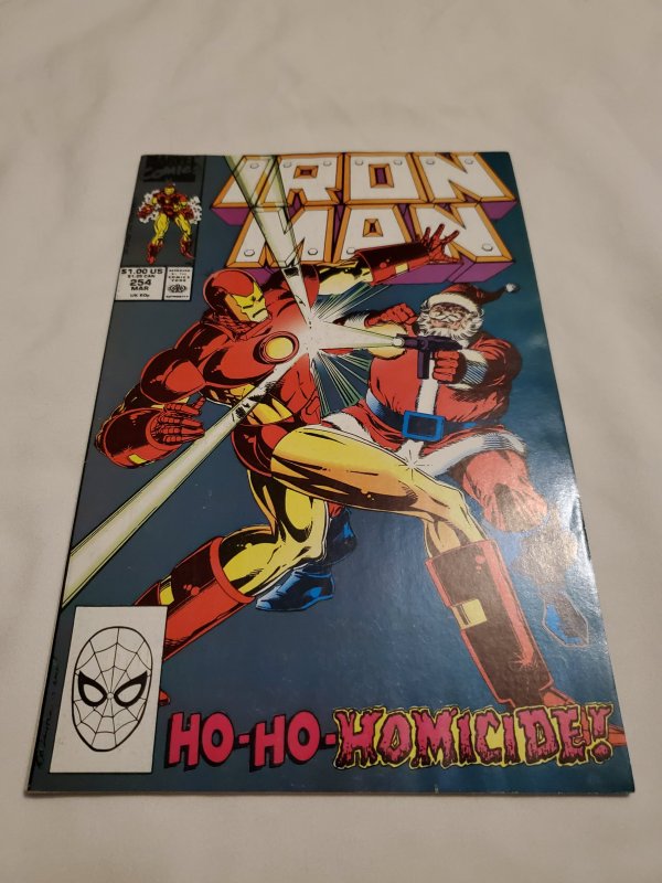 Iron Man 254 Very Fine- Cover by Bob Layton