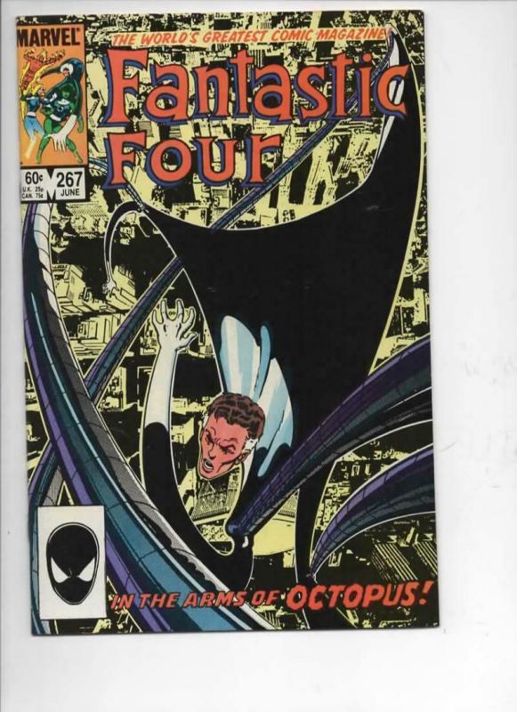 FANTASTIC FOUR #267 VF/NM Dr Octopus Byrne 1961 1984 Marvel, more FF in store