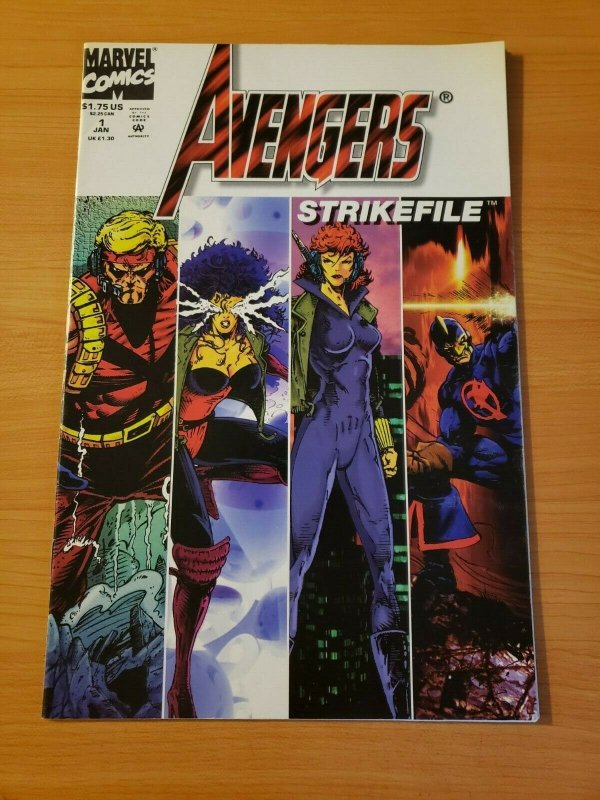 Avengers Strikefile #1 One-Shot ~ NEAR MINT NM ~ (1994, Marvel Comics)