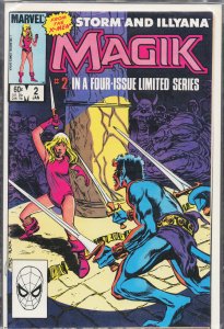 Magik (Storm and Illyana Limited Series) #2 (1984) Magik