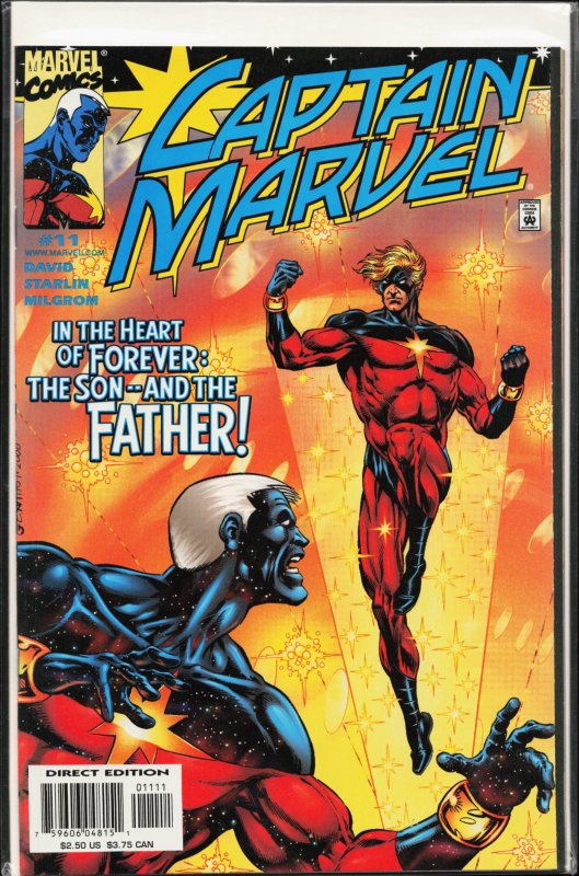 Captain Marvel #4 Direct Edition (2000) Captain Marvel