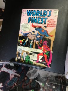 World's Finest Comics #131 1st Crimson Avenger! Aquaman, G.Arrow! VF- Wy...