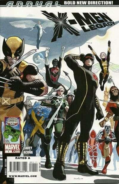 X-Men: Legacy (2008 series) Annual #1, Fine+ (Stock photo)