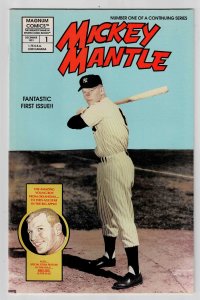 Mickey Mantle #1U (1991), NM (9.4); NO cards. AKA: Baseball's Greatest H...