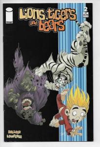Lions,Tigers & Bears #1,2,3 Set Signed by Mike Bullock (Image, 2005) VF
