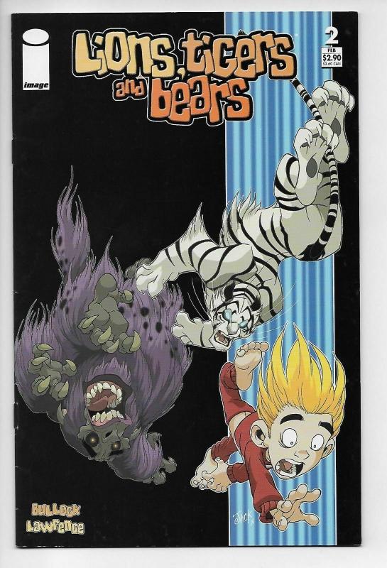 Lions,Tigers & Bears #1,2,3 Set Signed by Mike Bullock (Image, 2005) VF