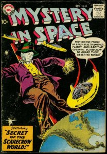 MYSTERY IN SPACE #48 DC 1958 SCARECROW FLYING SAUCERS VG/FN