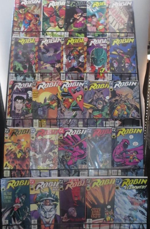 ROBIN (1995) MASSIVE COLLECTION! 186 BOOKS! with Minis, One-Shots, More! Batman!