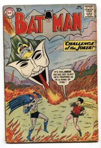 BATMAN #136 1960 JOKER COVER -comic book-DC  VG