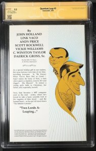 Quantum Leap (1992) # 3 (CGC 9.2 SS) Signed & Creator & Ziggy Deborah Pratt