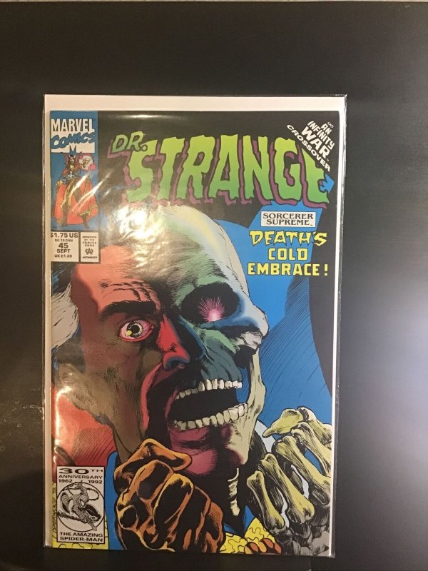 DR. STRANGE #45 Marvel Roy Thomas, Geof Isherwood Art Infinity War Crossover NM