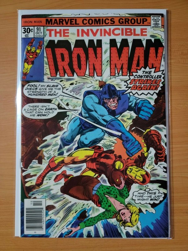 The Invincible Iron Man #91 ~ NEAR MINT NM ~ 1976 Marvel Comics