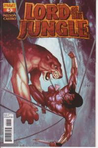 Lord of the Jungle #5B VF/NM ; Dynamite | Tarzan Paul Renaud