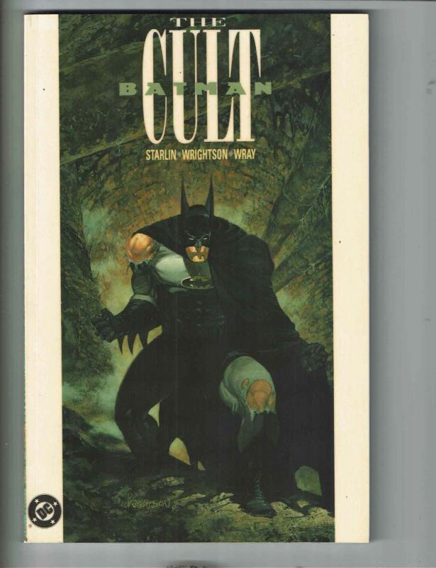 Batman The Cult DC Comics Graphic Novel Comic Book TPB Jim Starlin TP1