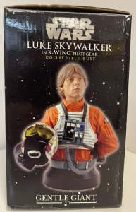 Gentle Giant Star Wars Luke Skywalker In X-Wing Pilot Gear Collectible Mini-Bust