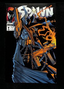 Spawn #7 1st Published Artwork by Randy Queen!