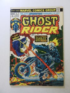 Ghost Rider #5 (1974) VG+ condition MVS intact ink front cover