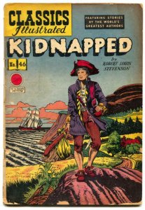 Classics Illustrated #46 HRN 62-KIDNAPPED G