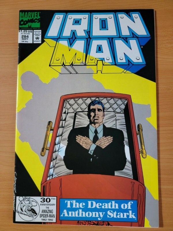 Iron Man #284 Direct Market Edition ~ NEAR MINT NM ~ 1992 Marvel Comics