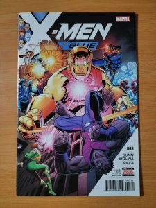 X-Men Blue #3 ~ NEAR MINT NM ~ 2017 Marvel Comics