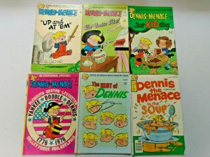 Bronze Age Dennis the Menace Comic Lot 25 Different 4.0 VG