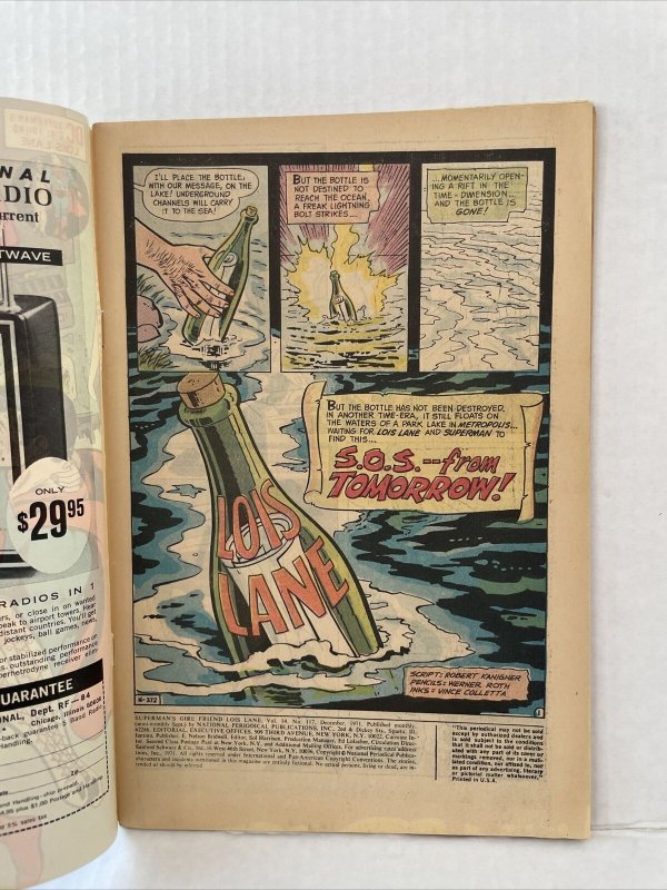 Superman’s girlfriend Lois Lane #117 