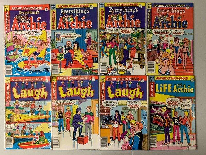 Archie vintage unread comics lot various titles 39 diff avg 6.0 (1980-81)