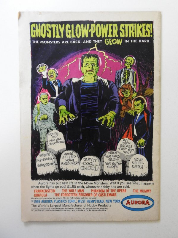 Wonder Woman #182 (1969) GD Condition! Centerfold detached