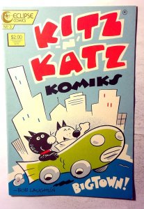 Kitz 'n' Katz Komiks #3 (1986) Eclipse Comics 1st Print Comic Book