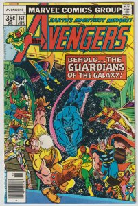 Avengers #167 (Jan 1978, Marvel), FN (6.0), Guardians of the Galaxy appearance