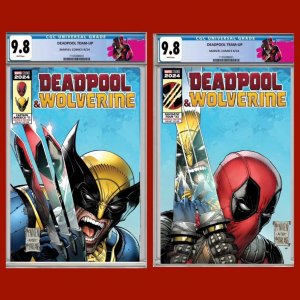 ?? DEADPOOL & WOLVERINE WEAPON X-TRACTION  CGC 9.8 PREORD 8/28 ??