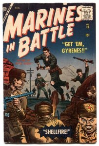 Marines In Battle #19 1957- Iron-Mike McGraw VG