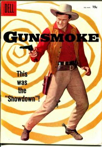 Gunsmoke #7 1958-Dell-James Arness photo cover-TV series-VF 