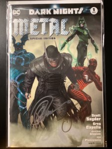 DC Comics, Dark Knights: Metal #FCBD 2x Autograph, Look!