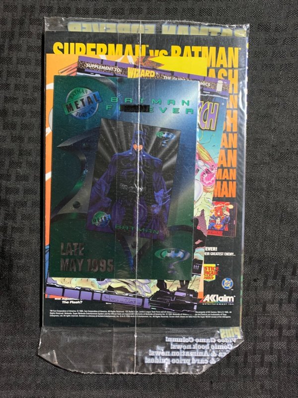 1995 WIZARD Magazine #47 SEALED Judge Dredd Cover / John Byrne with Inserts