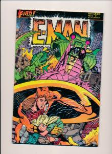 FIRST Comics HUGE LOT!  E-MAN #1-12,14-17,19,21,23-25 VF+ (HX852) 