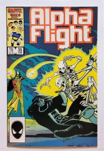 Alpha Flight #35 (Jun 1986, Marvel) VF-