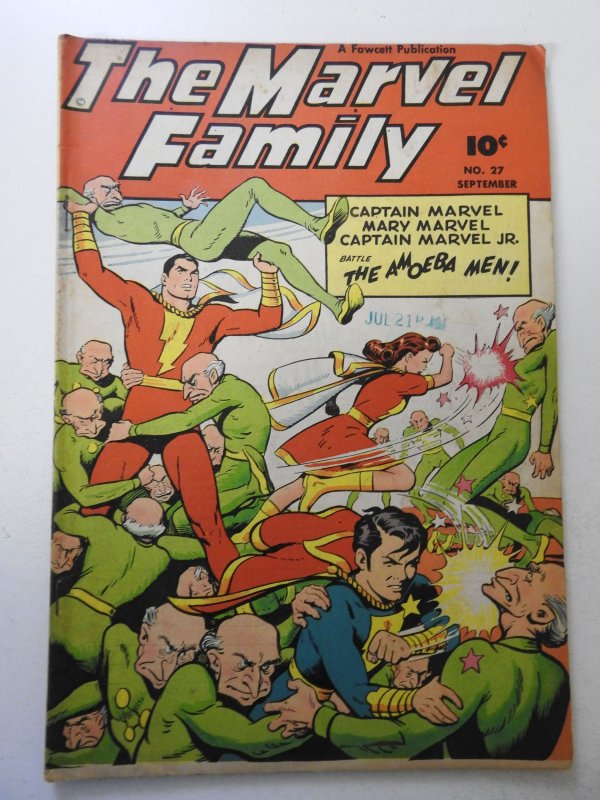 The Marvel Family #27 (1948) FN Condition! stamp fc