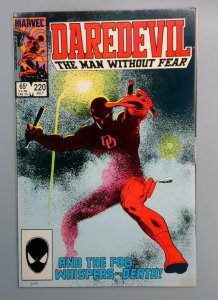 Daredevil #220 VF+ Marvel 1985 JR1