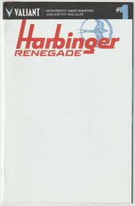 Harbinger Renegade #1 (Nov 2016, Valiant), FN-VFN condition (7.0)