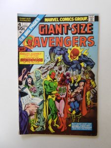 Giant-Size Avengers #4 (1975) FN- condition