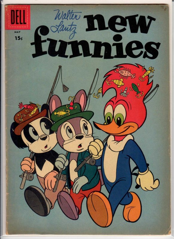 Walter Lantz New Funnies #255 (1958) 6.5 FN+