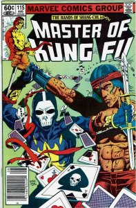 Master of Kung Fu #115 (1974 v1) Gene Day 1st Death Dealer Newsstand NM-