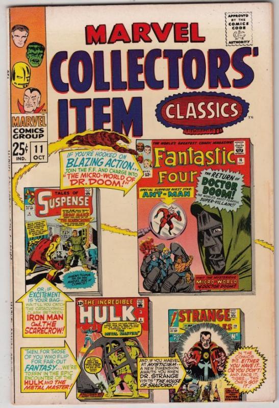 Marvel Collectors' Item 11 Classics strict VF/NM- 9.0 High-Grade Hulk Iron Man 