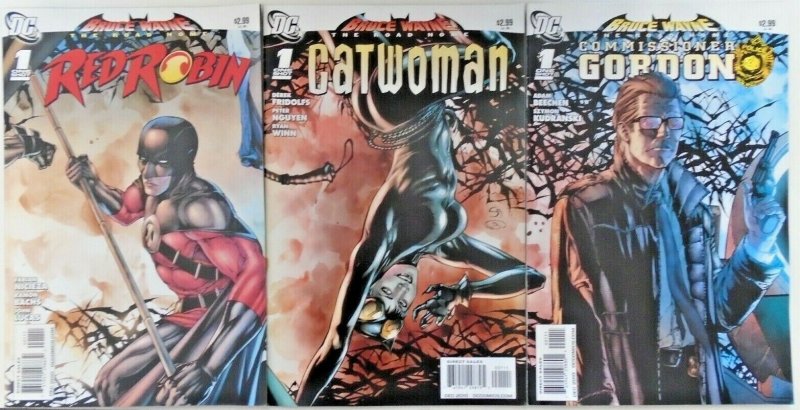 *Bruce Wayne: Road Home COMPLETE Set of 8 One-Shots